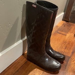 Hunter boots size 10